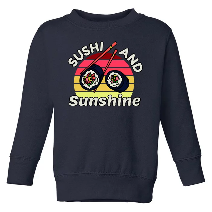 Sushi and Sunshine Toddler Sweatshirt