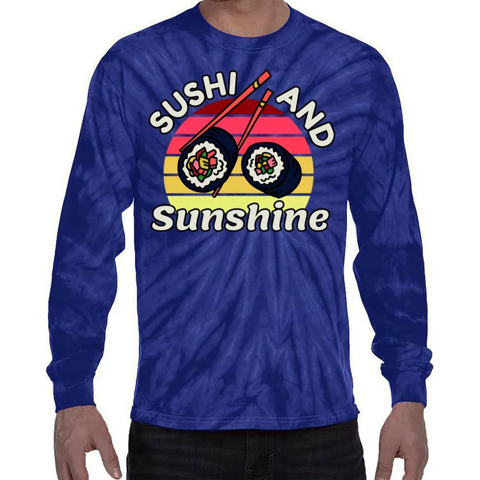 Sushi and Sunshine Tie-Dye Long Sleeve Shirt