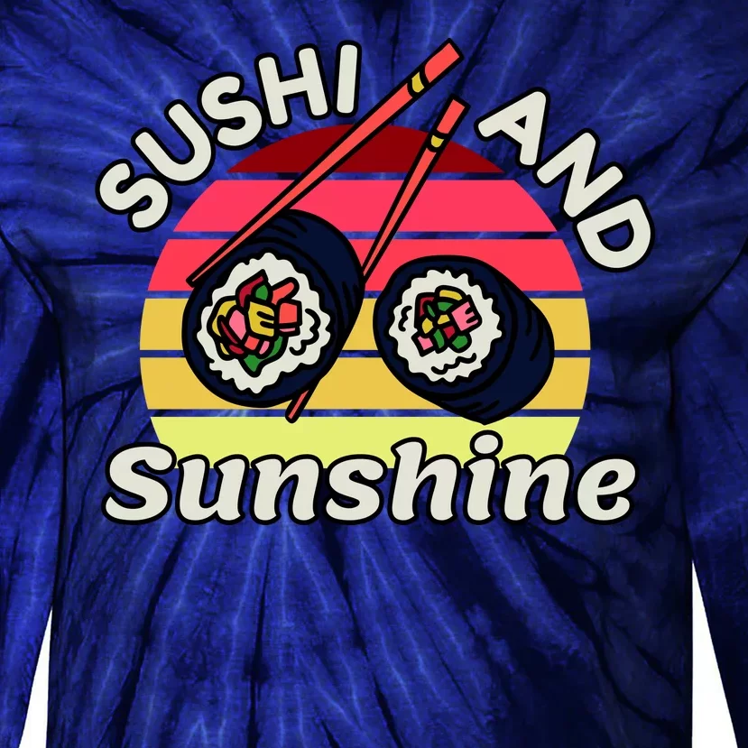 Sushi and Sunshine Tie-Dye Long Sleeve Shirt