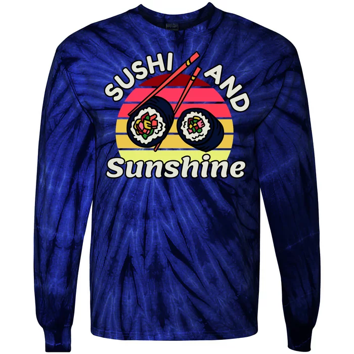 Sushi and Sunshine Tie-Dye Long Sleeve Shirt