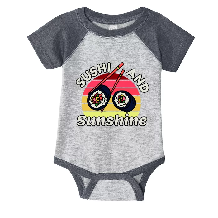 Sushi and Sunshine Infant Baby Jersey Bodysuit