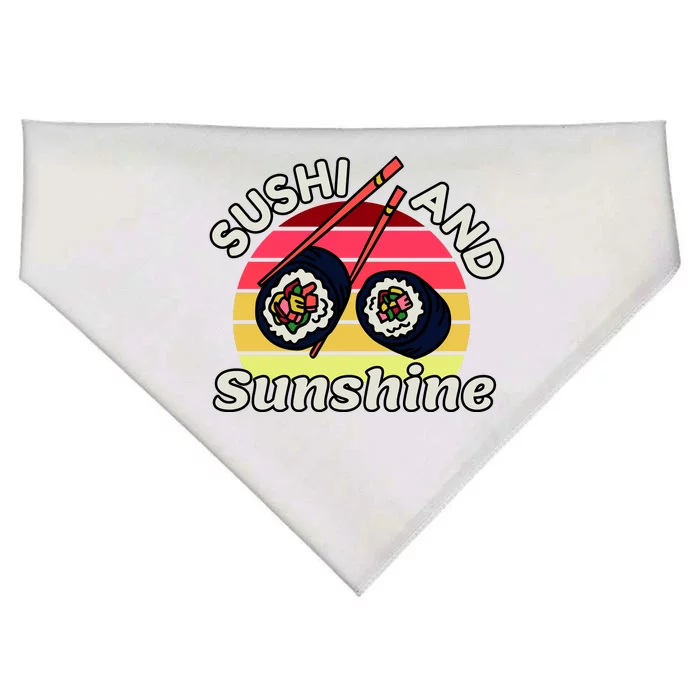 Sushi and Sunshine USA-Made Doggie Bandana