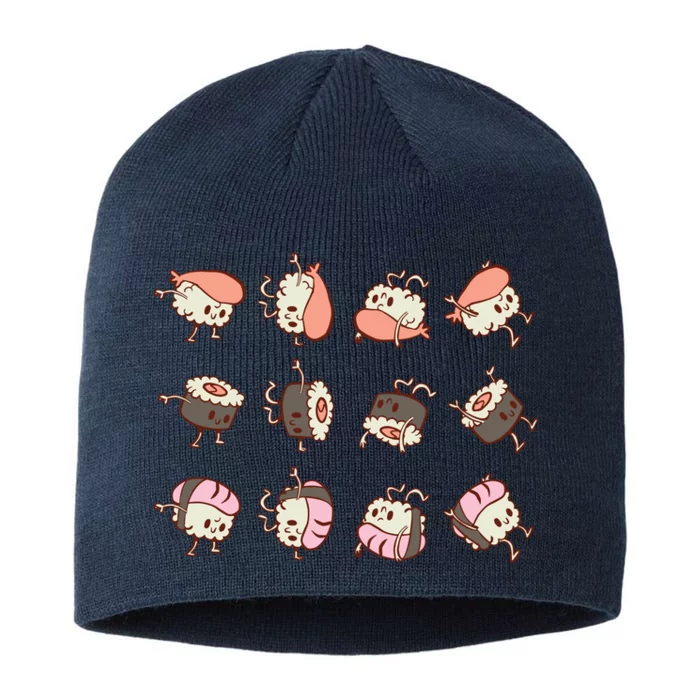 Sushi Rolls 8 1/2in Sustainable Knit Beanie