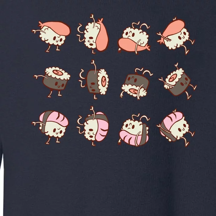 Sushi Rolls Toddler Sweatshirt