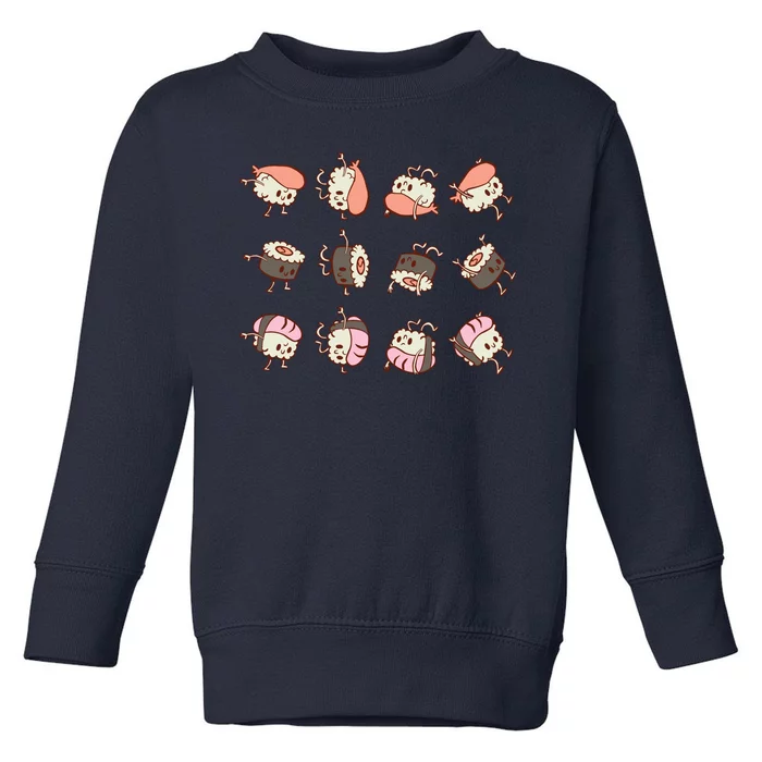 Sushi Rolls Toddler Sweatshirt