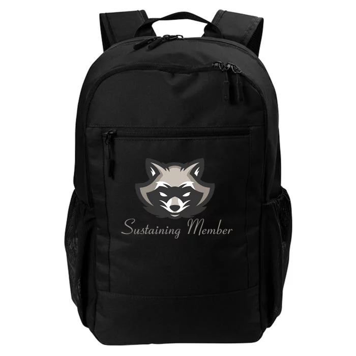 Sustaining Member Funny Raccoon Daily Commute Backpack