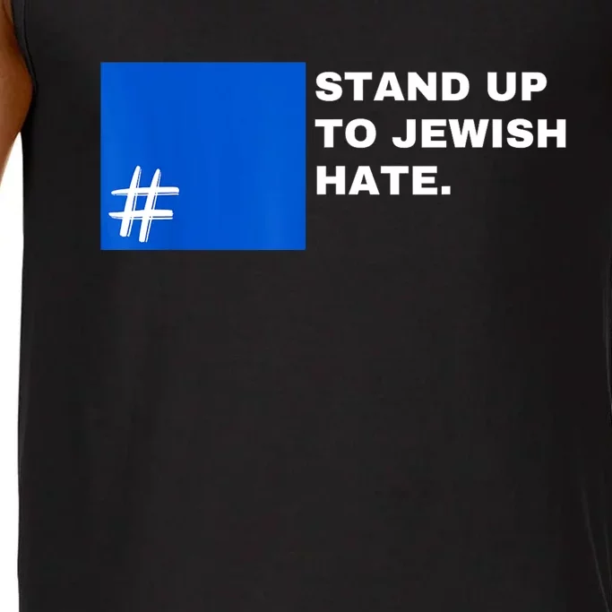 Stand Up To Jewish Hate Blue Square Support Israel Comfort Colors® Tank Top