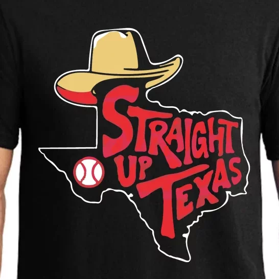 Straight Up Texas Svg Team Pajama Set