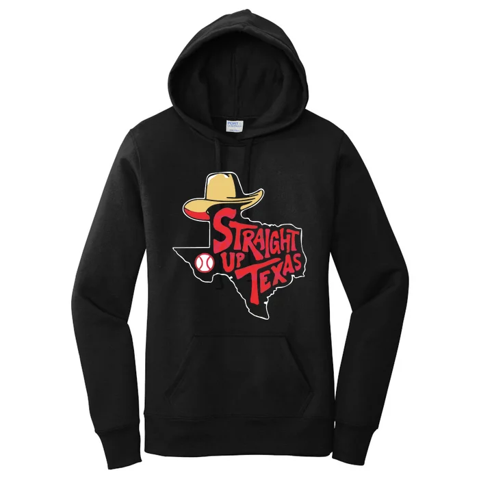 Straight Up Texas Svg Team Women's Pullover Hoodie