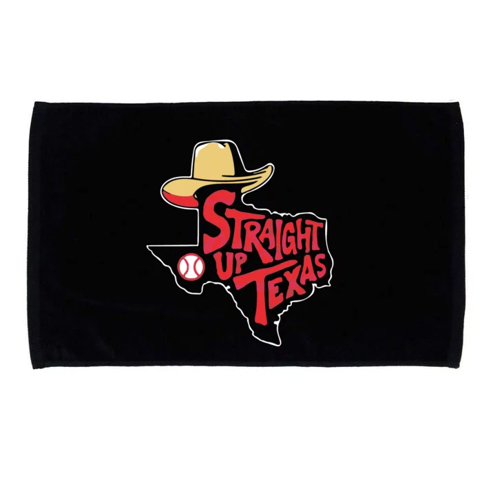 Straight Up Texas Svg Team Microfiber Hand Towel