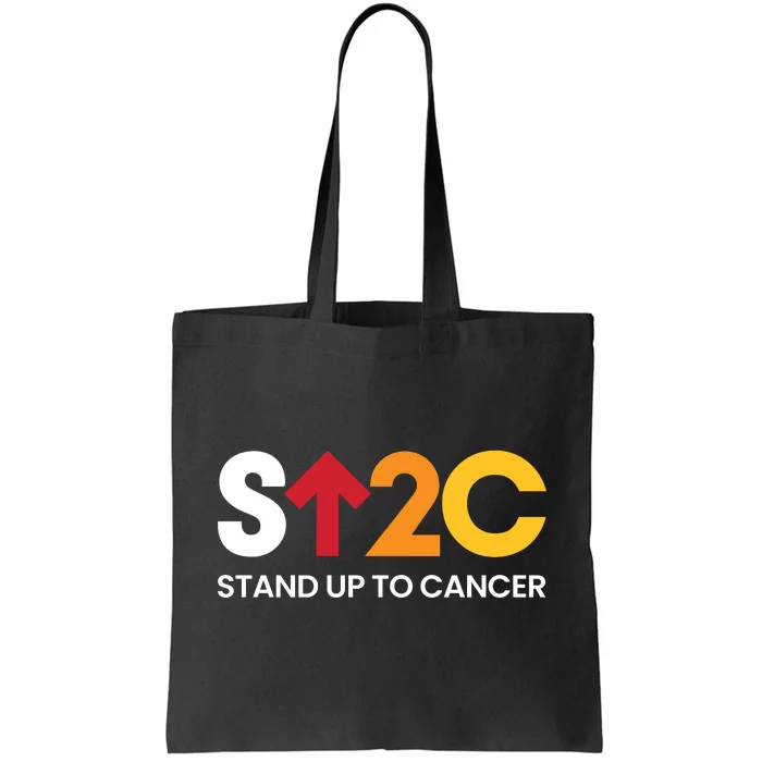 Stand. Up To Cancer Funny Cancer Awareness Tote Bag