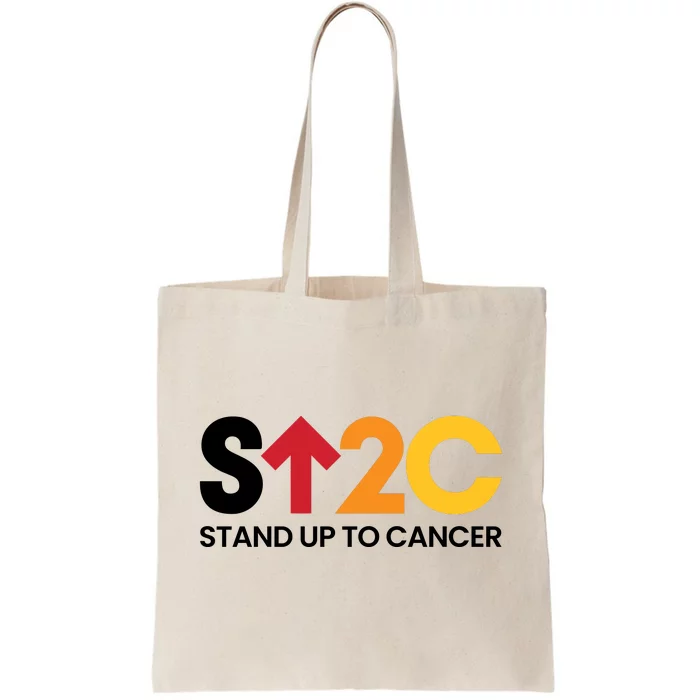 Stand. Up To Cancer Funny Cancer Awareness Tote Bag