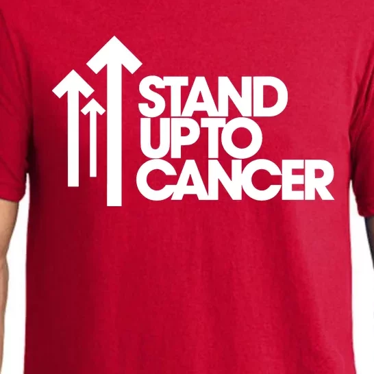 Stand. Up To Cancer Funny Cancer Awareness Pajama Set