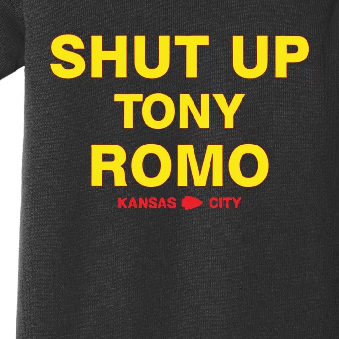 Shut Up Tony Romo Kansas City Baby Bodysuit