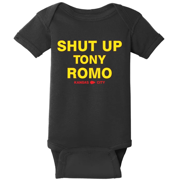 Shut Up Tony Romo Kansas City Baby Bodysuit