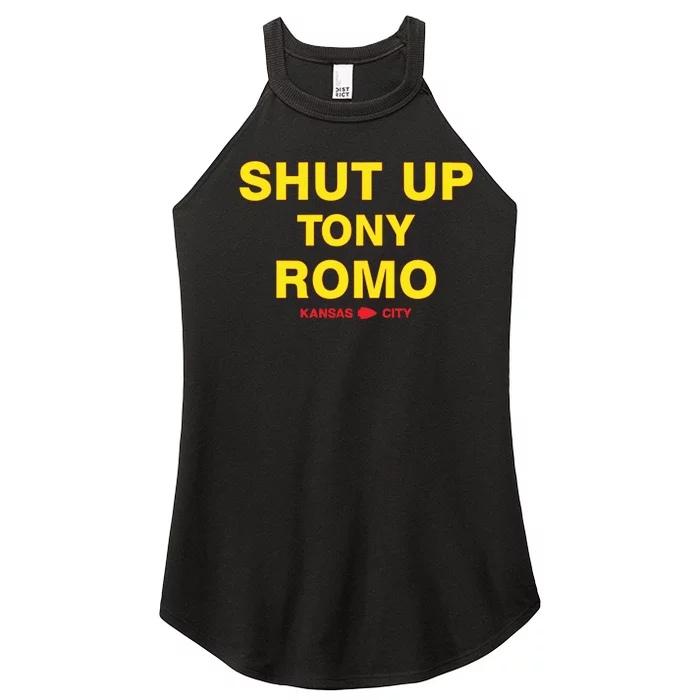 Shut Up Tony Romo Kansas City Women’s Perfect Tri Rocker Tank