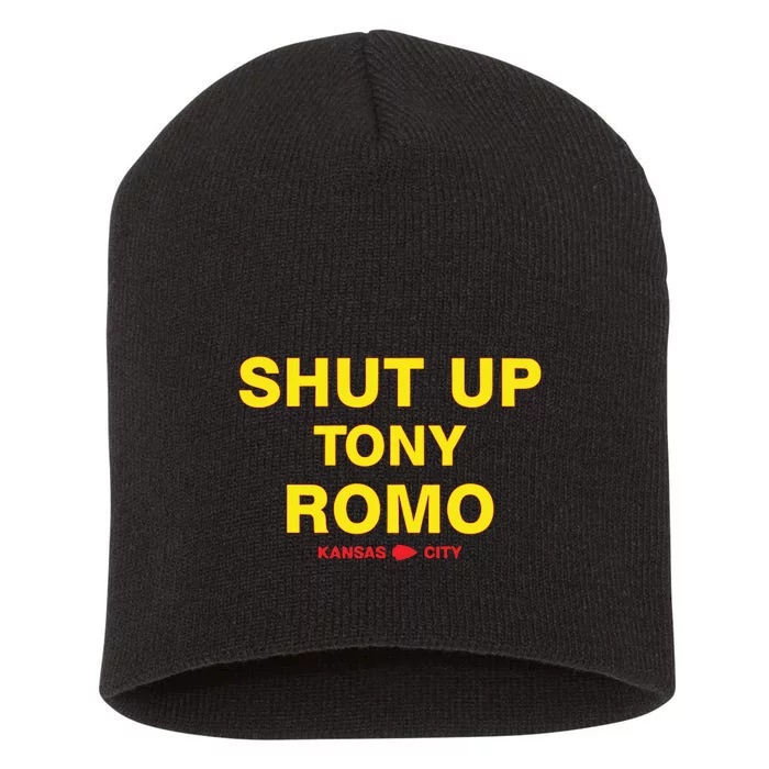 Shut Up Tony Romo Kansas City Short Acrylic Beanie