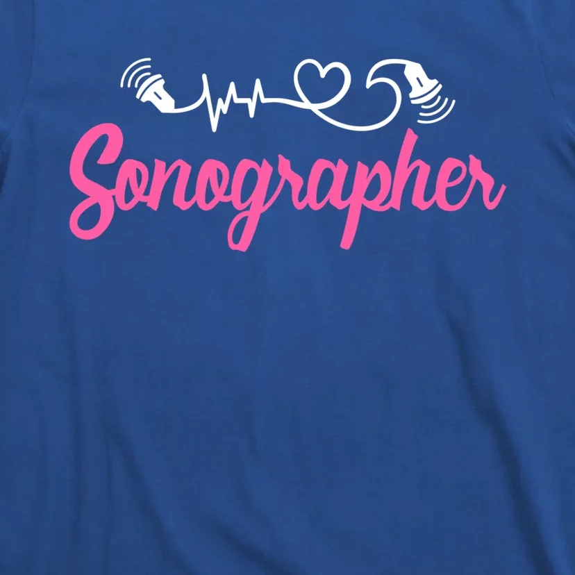 Sonographer Ultrasound Tech Sonography Technician Novelty Gift T-Shirt