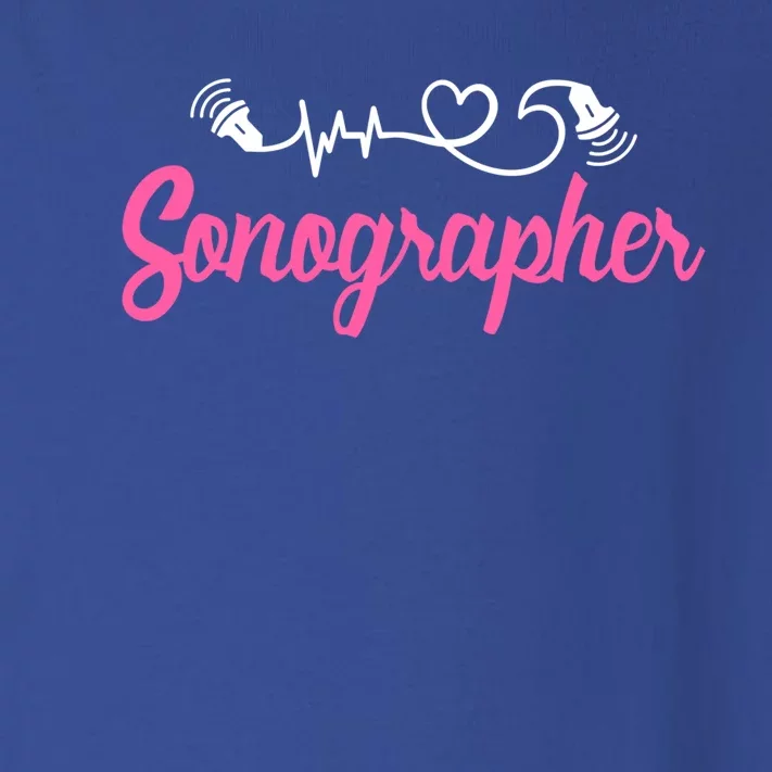 Sonographer Ultrasound Tech Sonography Technician Novelty Gift Toddler Long Sleeve Shirt