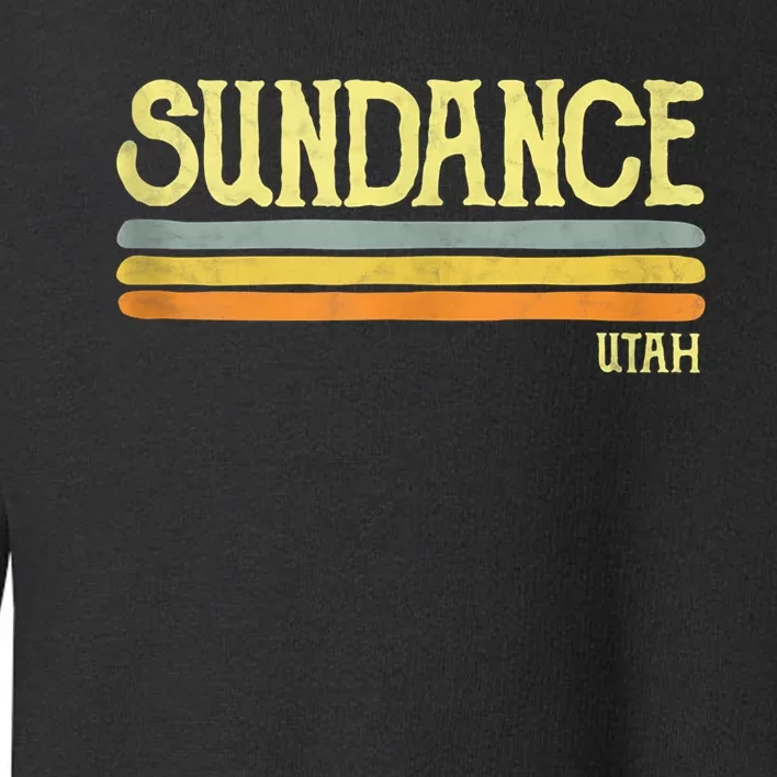 Sundance Utah Ut Souvenir Gift Toddler Sweatshirt