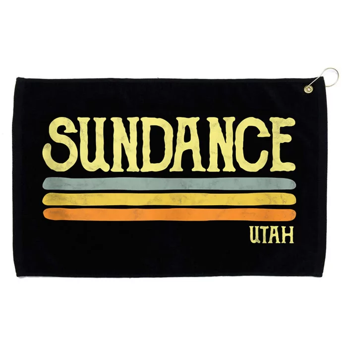 Sundance Utah Ut Souvenir Gift Grommeted Golf Towel