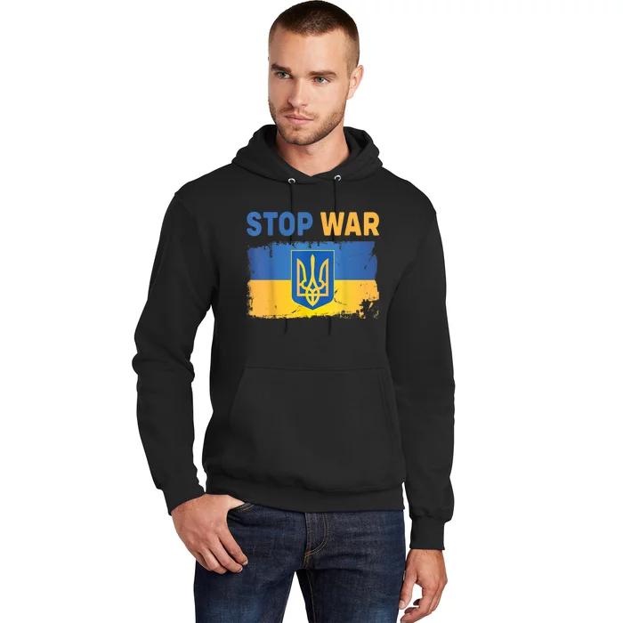 Support Ukrainians Ukraine Flag Shirts Stop War In Ukraine Hoodie