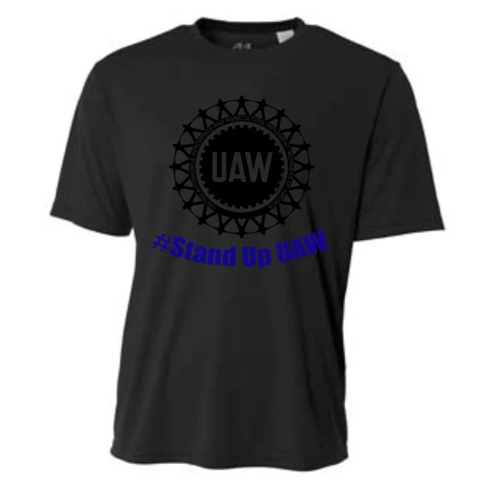 Stand Up UAW UAW Strike United Auto Workers Union UAW Strong Cooling Performance Crew T-Shirt