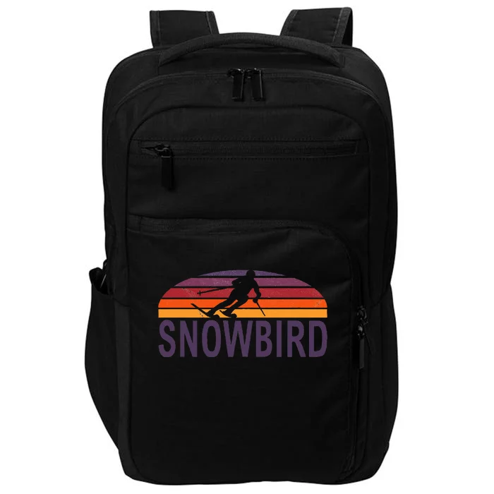 Snowbird Utah Usa Ski Resort Snowboarding Impact Tech Backpack