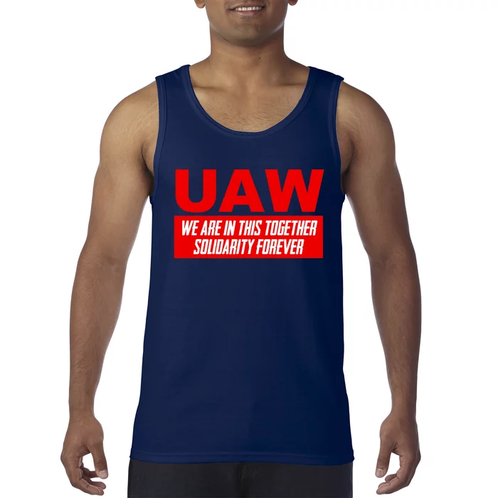 Striking UAW Workers Workers Strike Walkout Gift Tank Top