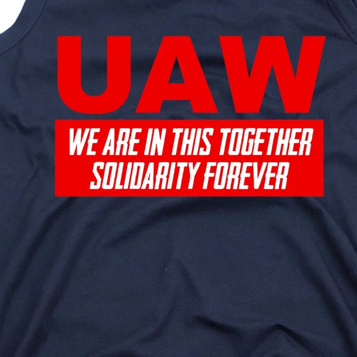 Striking UAW Workers Workers Strike Walkout Gift Tank Top