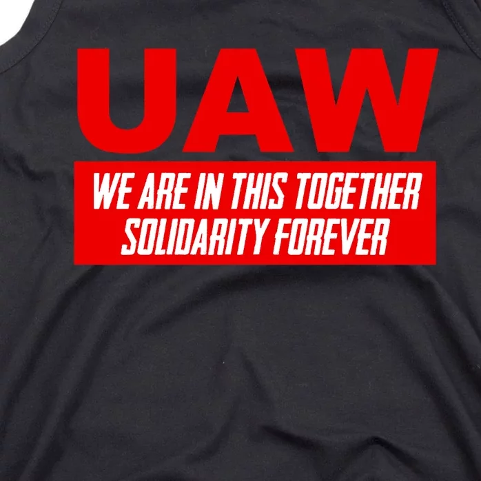 Striking UAW Workers Workers Strike Walkout Gift Tank Top