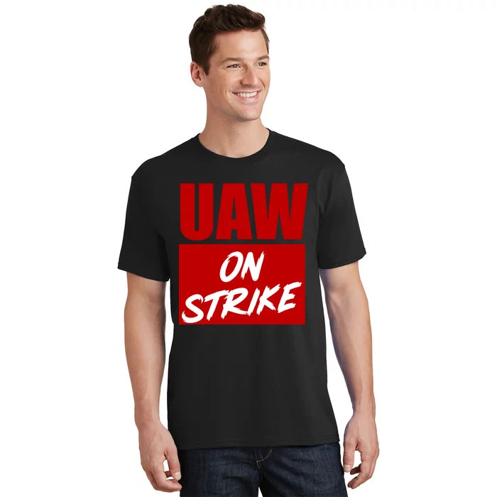 Striking UAW Workers Red Workers Strike Walkout Gift T-Shirt