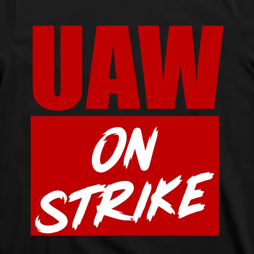 Striking UAW Workers Red Workers Strike Walkout Gift T-Shirt