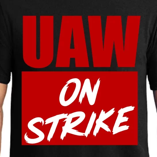 Striking UAW Workers Red Workers Strike Walkout Gift Pajama Set