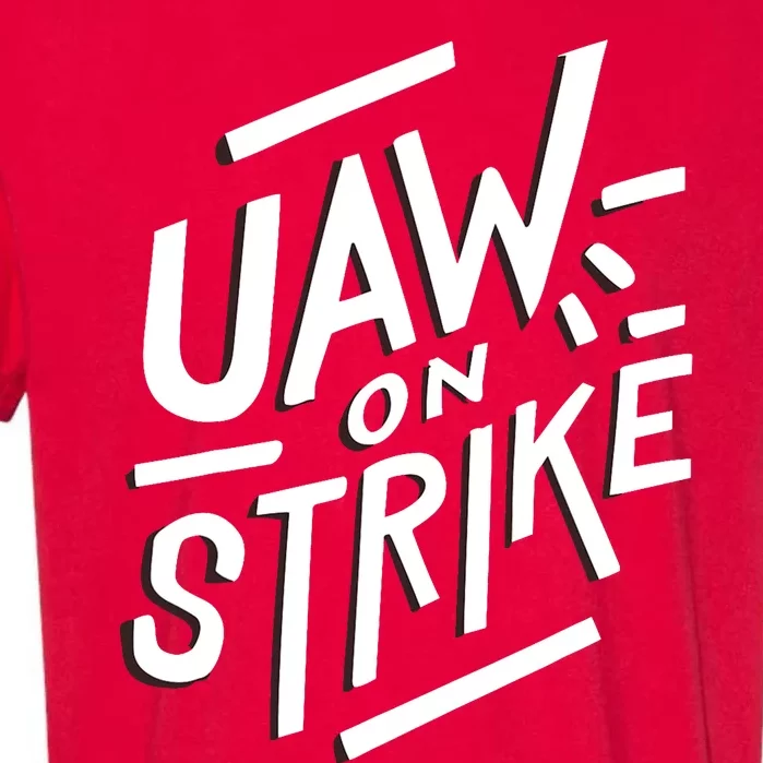 Striking Uaw Workers On Strike Garment-Dyed Heavyweight T-Shirt