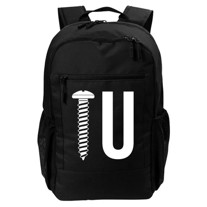 Screw U You Funny Rude Humor Daily Commute Backpack