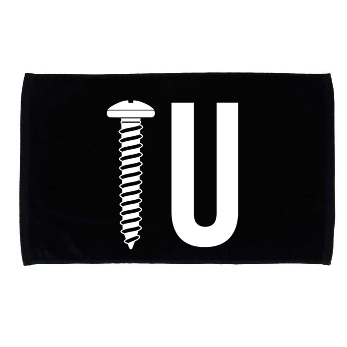 Screw U You Funny Rude Humor Microfiber Hand Towel