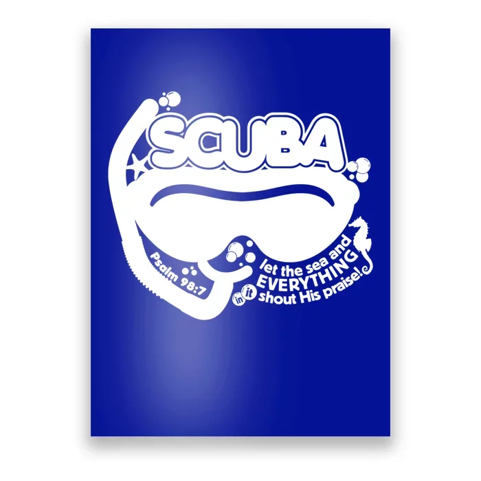 Scuba Vbs 2024 Vacation Bible School Christian Summer Camp Gift Poster