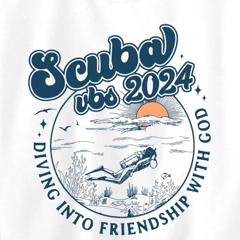 Scuba Vbs 2024 Diving Into Friendship With God Underwater Kids Sweatshirt