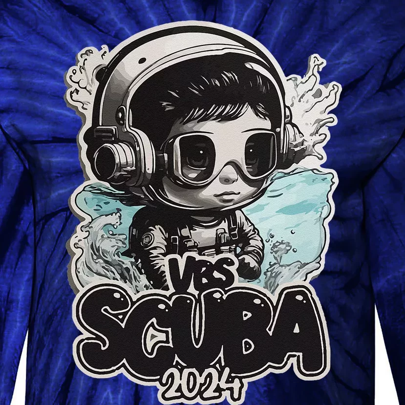 Scuba Vbs 2024 Tie-Dye Long Sleeve Shirt