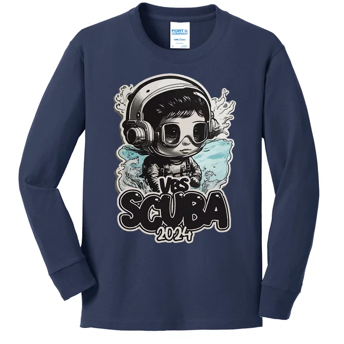 Scuba Vbs 2024 Kids Long Sleeve Shirt