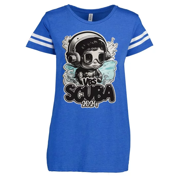 Scuba Vbs 2024 Enza Ladies Jersey Football T-Shirt