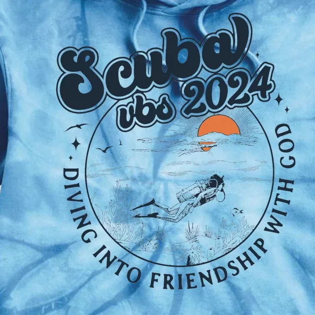 Scuba Vbs 2024 Diving Into Friendship Tie Dye Hoodie