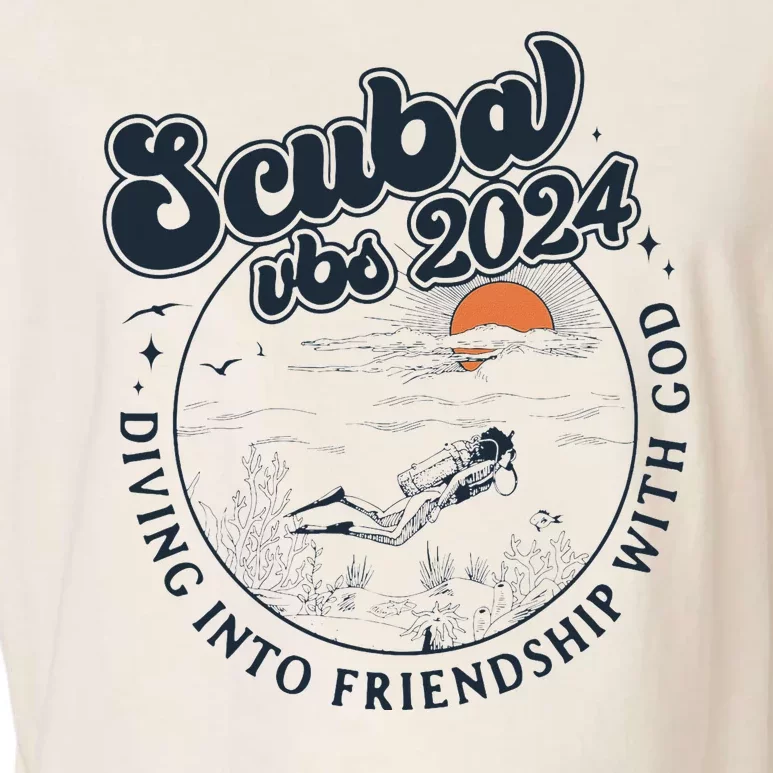 Scuba Vbs 2024 Diving Into Friendship Garment-Dyed Women's Muscle Tee