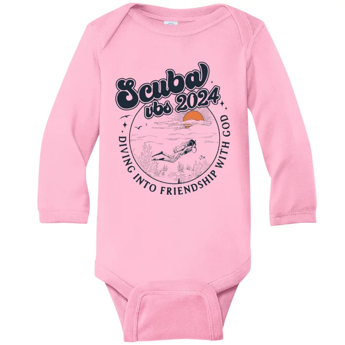 Scuba Vbs 2024 Diving Into Friendship Baby Long Sleeve Bodysuit