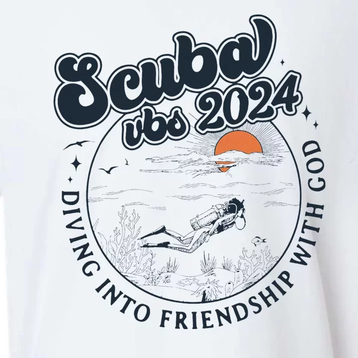 Scuba Vbs 2024 Diving Into Friendship Sueded Cloud Jersey T-Shirt