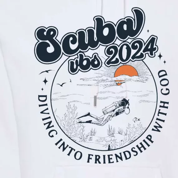 Scuba Vbs 2024 Diving Into Friendship Premium Hoodie