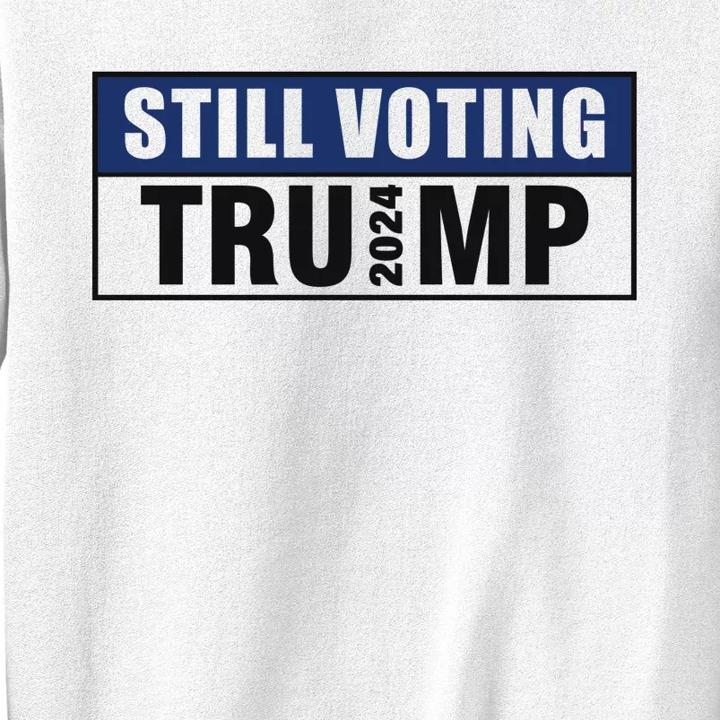 Still Voting 2024 Political Support Graphic Sweatshirt