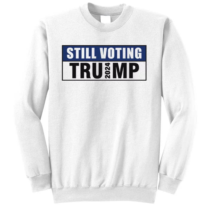 Still Voting 2024 Political Support Graphic Sweatshirt