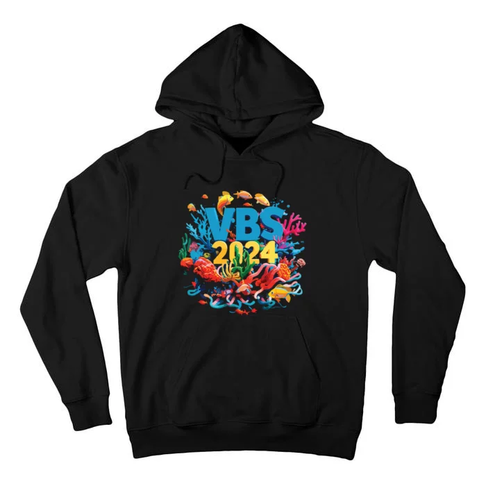 Scuba Vbs 2024 Vacation Bible School Diving Into Friendship Tall Hoodie